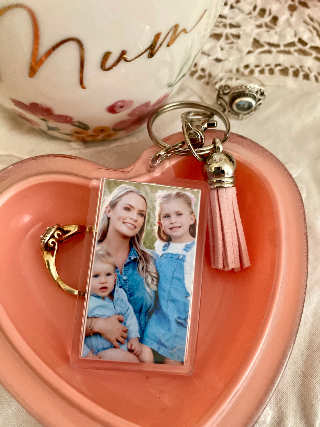 Custom Photo Key Ring